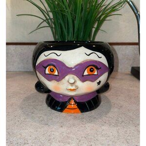 Johanna Parker Witch Candy Bowl New